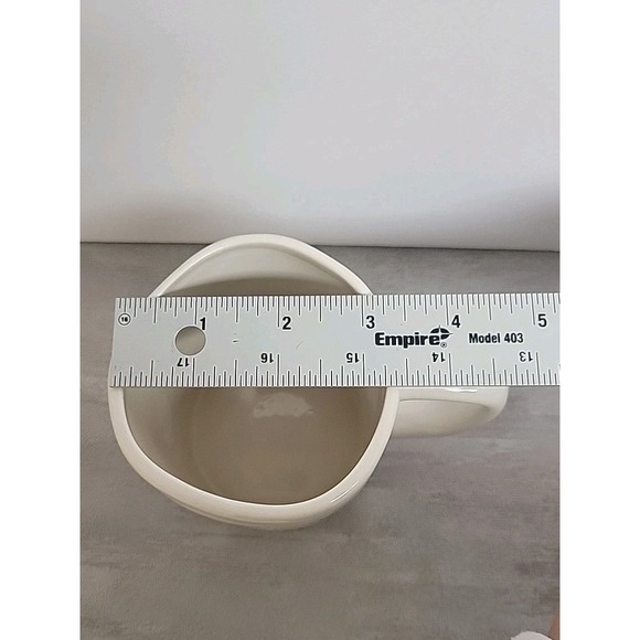 NWOB Rae Dunn PURR MEOWWW Coffee Mugs Set Of 2 20 Ounce Ceramic Dishwasher Safe - Picture 9 of 9